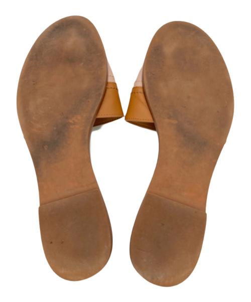 TORY BURCH（トリーバーチ）TORY BURCH (トリーバーチ) サンダル ベージュ サイズ:6 1/2Mの古着・服飾アイテム