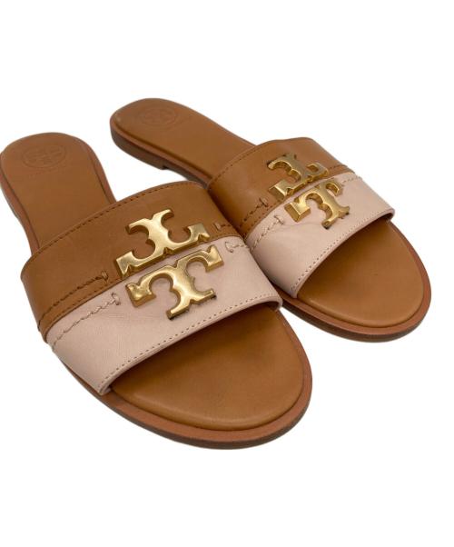 TORY BURCH（トリーバーチ）TORY BURCH (トリーバーチ) サンダル ベージュ サイズ:6 1/2Mの古着・服飾アイテム