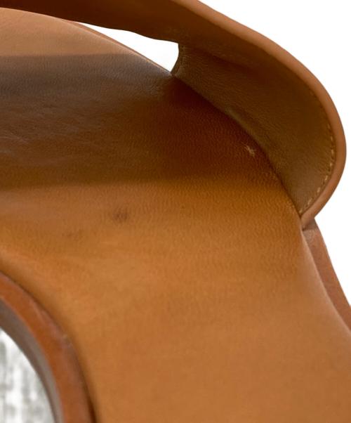 TORY BURCH（トリーバーチ）TORY BURCH (トリーバーチ) サンダル ベージュ サイズ:6 1/2Mの古着・服飾アイテム