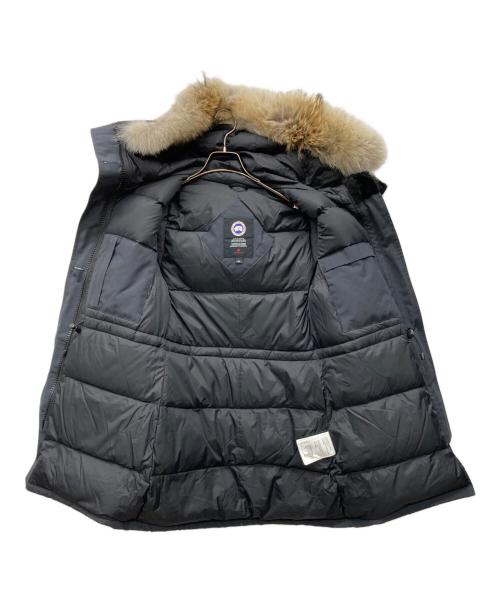 CANADA GOOSE（カナダグース）CANADA GOOSE (カナダグース) ブロンテファーパーカ ダウンコート コート ブラック サイズ:S/Pの古着・服飾アイテム