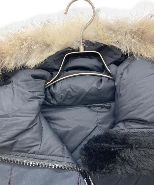 CANADA GOOSE（カナダグース）CANADA GOOSE (カナダグース) ブロンテファーパーカ ダウンコート コート ブラック サイズ:S/Pの古着・服飾アイテム