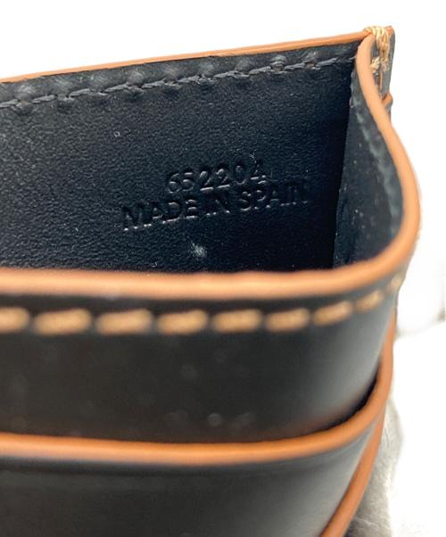 LOEWE（ロエベ）LOEWE (ロエベ) アナグラムロゴカードケース ブラックの古着・服飾アイテム