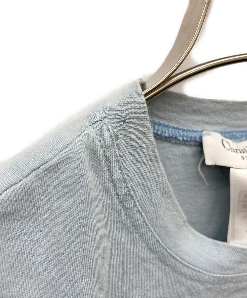 Christian Dior（クリスチャン ディオール）Christian Dior (クリスチャン ディオール) ノースリーブカットソー スカイブルー サイズ:36の古着・服飾アイテム