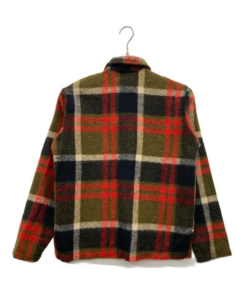 CAMPUS（キャンパス）CAMPUS (キャンパス) ハーフジップニット レッド サイズ:18の古着・服飾アイテム