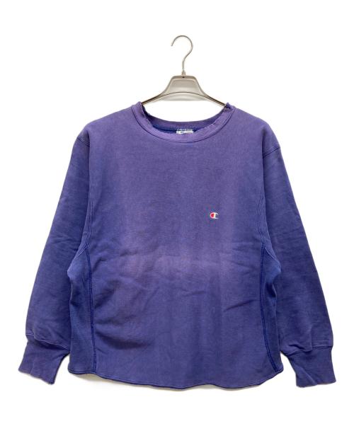Champion（チャンピオン）Champion (チャンピオン) REVERSE WEAVE Sewatshirt パープル サイズ:X-LARGEの古着・服飾アイテム