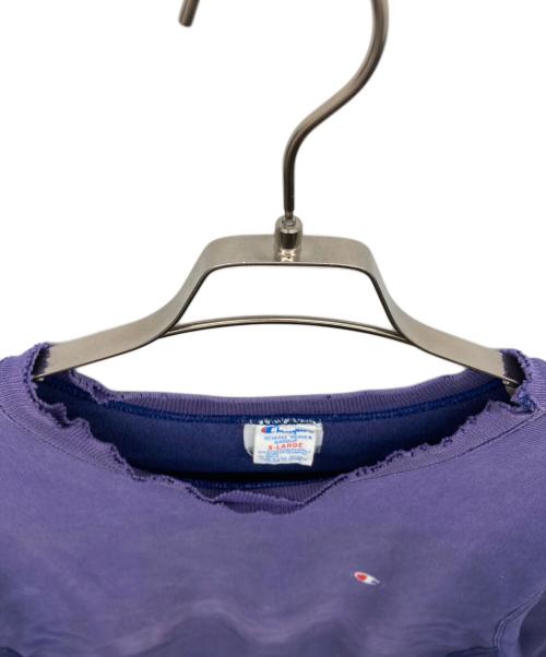 Champion（チャンピオン）Champion (チャンピオン) REVERSE WEAVE Sewatshirt パープル サイズ:X-LARGEの古着・服飾アイテム