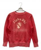 USEDユーズド）の古着「ヴィンテージスウェット」｜レッド