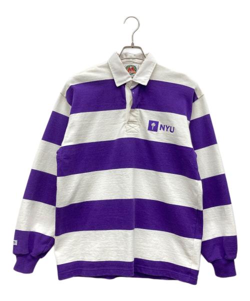 BARBARIAN（バーバリアン）BARBARIAN (バーバリアン) NYCラガーシャツ パープル サイズ:Mの古着・服飾アイテム