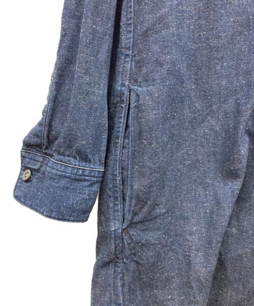 POLO RALPH LAUREN（ポロ・ラルフローレン）POLO RALPH LAUREN (ポロ・ラルフローレン) レースアップワンピース インディゴ サイズ:XSの古着・服飾アイテム