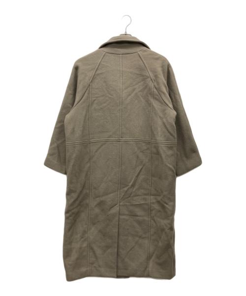 SLOBE IENA（スローブ イエナ）SLOBE IENA (スローブ イエナ) パイルメルトンスタンドコクーンコート カーキ サイズ:38の古着・服飾アイテム