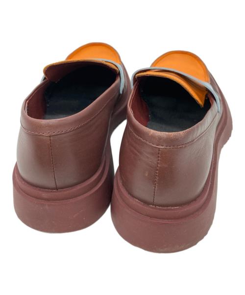 CAMPER（カンペール）CAMPER (カンペール) Walden バーガンディー/オレンジ/ブルー サイズ:39の古着・服飾アイテム