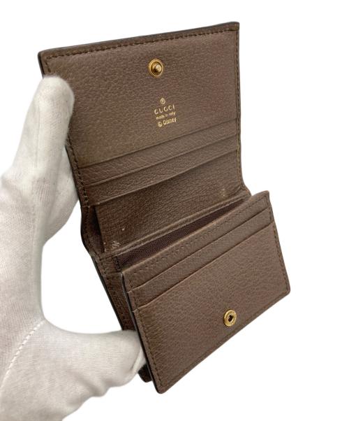 GUCCI（グッチ）GUCCI (グッチ) DISNEY (ディズニー) GGスプリームDisney財布 ブラウンの古着・服飾アイテム