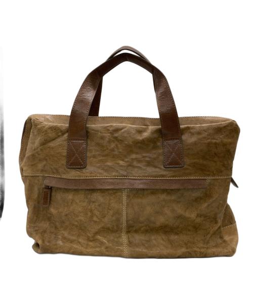 COLE HAAN（コールハーン）COLE HAAN (コールハーン) レザーハンドバッグ ブラウンの古着・服飾アイテム