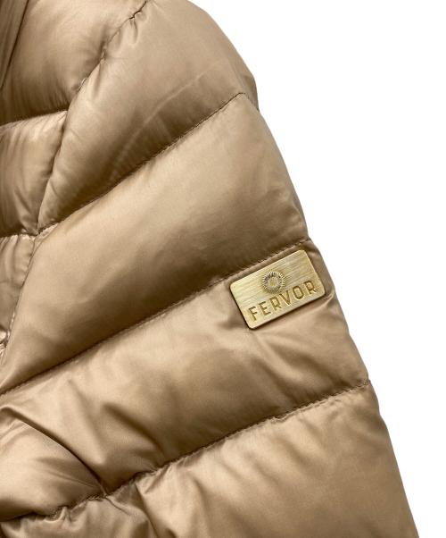 FERVOR（フェーバー）fervor (フェーバー) ダウンジャケット ベージュ サイズ:42の古着・服飾アイテム