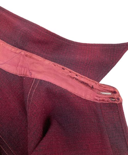 PENDLETON（ペンドルトン）PENDLETON (ペンドルトン) エルボーパッチウールシャツ ボルドー サイズ:不明の古着・服飾アイテム