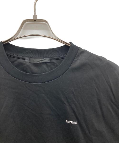 TATRAS（タトラス）TATRAS (タトラス) TATRASロゴロングスリーブTシャツ ブラック サイズ:02 170/92Aの古着・服飾アイテム