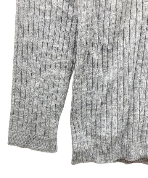 courreges（クレージュ）courreges (クレージュ) カシミヤ混ロゴニット グレー サイズ:不明の古着・服飾アイテム