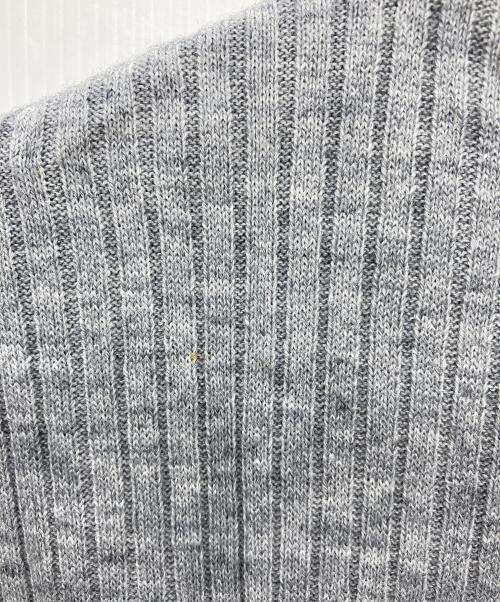 courreges（クレージュ）courreges (クレージュ) カシミヤ混ロゴニット グレー サイズ:不明の古着・服飾アイテム