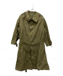 フランス軍（フランスグン）の古着「M35モーターサイクルコート」｜オリーブ