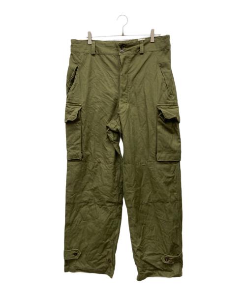 フランス軍（フランスグン）フランス軍 (フランスグン) M47カーゴパンツ オリーブ サイズ:37の古着・服飾アイテム