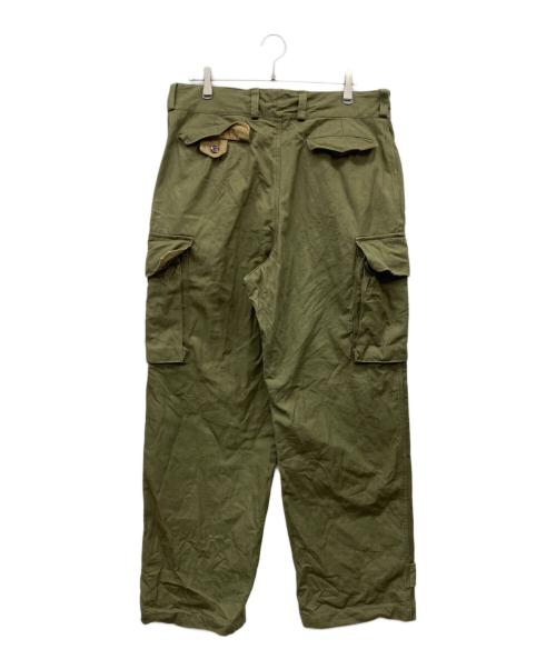 フランス軍（フランスグン）フランス軍 (フランスグン) M47カーゴパンツ オリーブ サイズ:37の古着・服飾アイテム