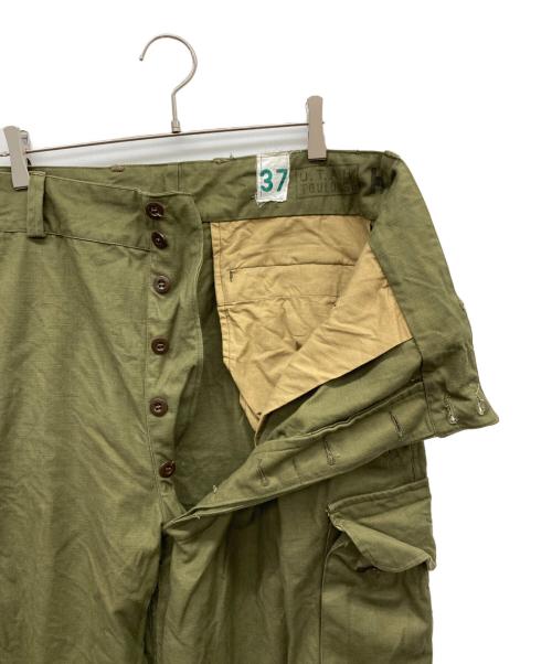 フランス軍（フランスグン）フランス軍 (フランスグン) M47カーゴパンツ オリーブ サイズ:37の古着・服飾アイテム