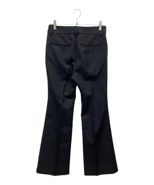 DEUXIEME CLASSE（ドゥーズィエム クラス）Deuxieme Classe (ドゥーズィエム クラス) フレアウールパンツ ブラック サイズ:34の古着・服飾アイテム