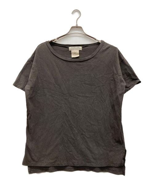 REMI RELIEF（レミレリーフ）REMI RELIEF (レミレリーフ) 半袖カットソー ブラウン サイズ:Fの古着・服飾アイテム