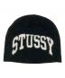 stussy（ステューシー）の古着「ニット帽」｜ブラック