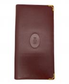 Cartierカルティエ）の古着「長財布」｜ボルドー