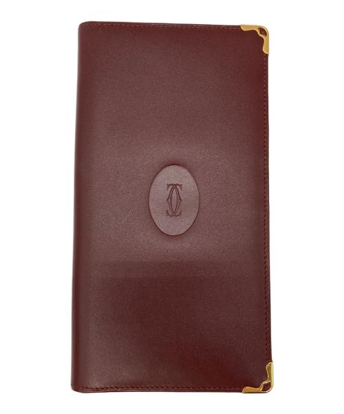 Cartier（カルティエ）Cartier (カルティエ) 長財布 ボルドーの古着・服飾アイテム
