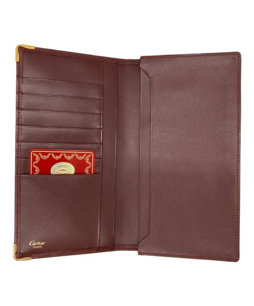 Cartier（カルティエ）Cartier (カルティエ) 長財布 ボルドーの古着・服飾アイテム