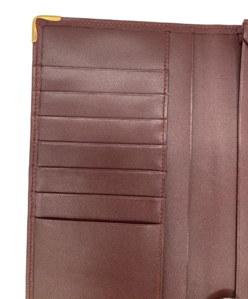 Cartier（カルティエ）Cartier (カルティエ) 長財布 ボルドーの古着・服飾アイテム