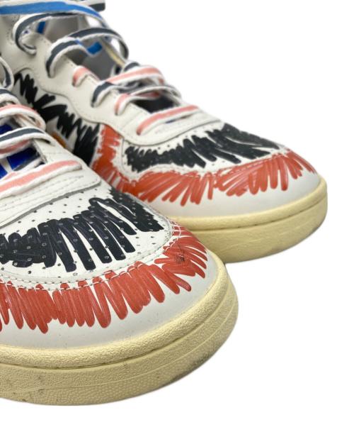 VEJA（ヴェジャ）VEJA (ヴェジャ) MARNI (マルニ) ペイント加工ハイカットスニーカー ホワイト サイズ:EUR 43の古着・服飾アイテム