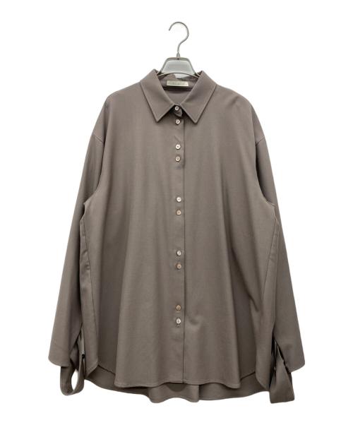INTIMITE（アンティミテ）iNtimite (アンティミテ) Anastasia Shirt Jacket ブラウン サイズ:Mの古着・服飾アイテム
