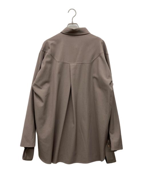 INTIMITE（アンティミテ）iNtimite (アンティミテ) Anastasia Shirt Jacket ブラウン サイズ:Mの古着・服飾アイテム