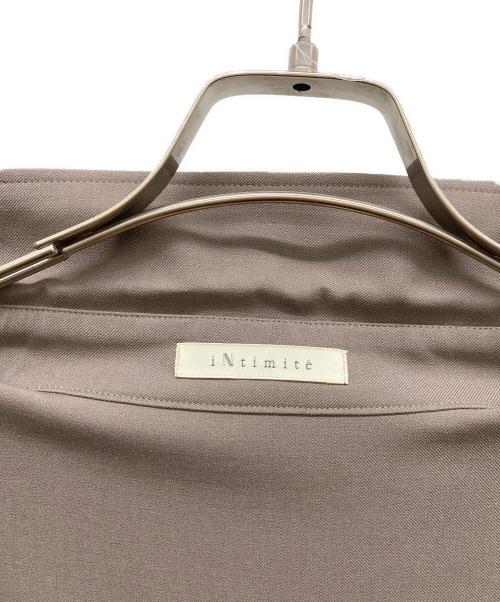 INTIMITE（アンティミテ）iNtimite (アンティミテ) Anastasia Shirt Jacket ブラウン サイズ:Mの古着・服飾アイテム