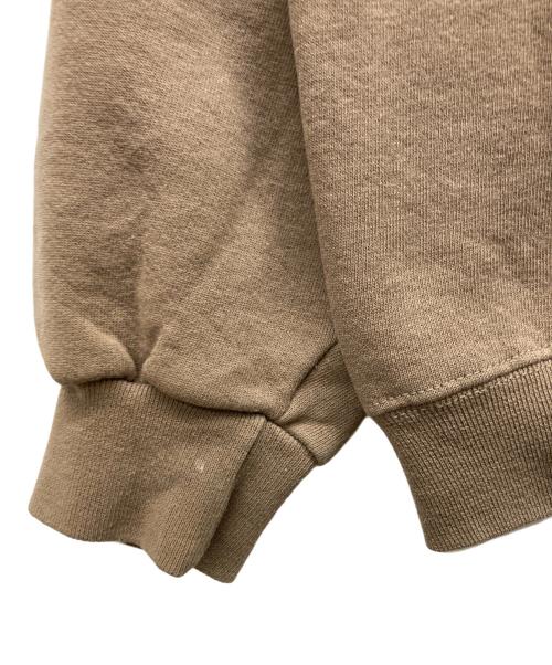 RUSSELL ATHLETIC（ラッセルアスレチック）RUSSELL ATHLETIC (ラッセルアスレチック) 無地前Vガゼットスウェット ブラウン サイズ:Lの古着・服飾アイテム