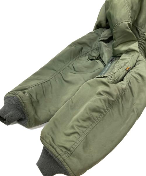 ALPHA（アルファ）ALPHA (アルファ) MA-1ジャケット オリーブ サイズ:MEDIUMの古着・服飾アイテム