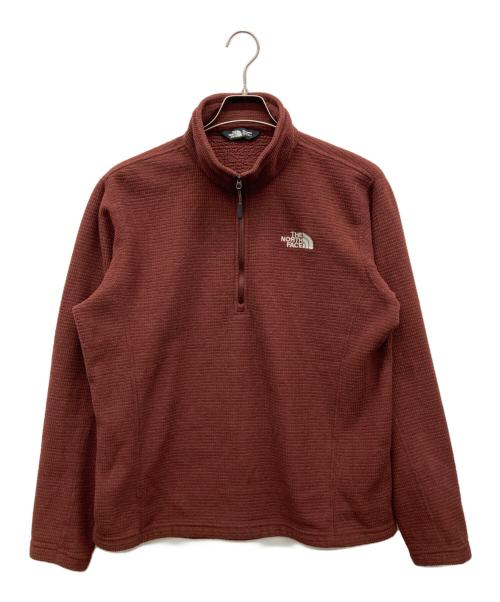 THE NORTH FACE（ザ ノース フェイス）THE NORTH FACE (ザ ノース フェイス) ハーフジップスウェット ブラウン サイズ:Lの古着・服飾アイテム