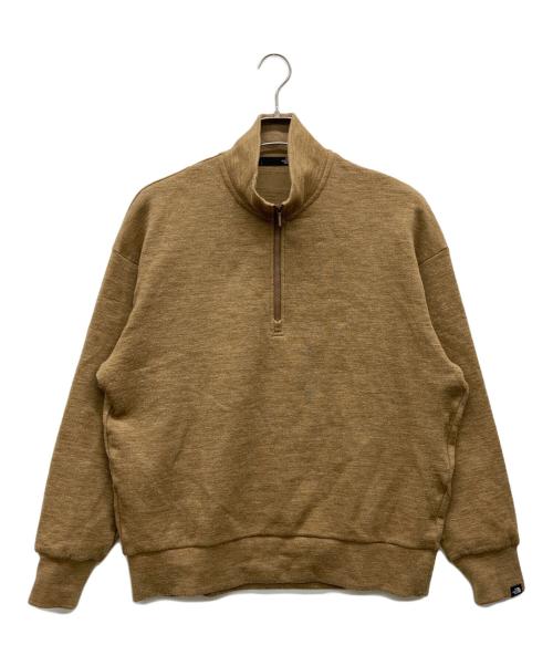 THE NORTH FACE（ザ ノース フェイス）THE NORTH FACE (ザ ノース フェイス) コージーライトハーフジップ ブラウン サイズ:Lの古着・服飾アイテム