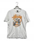 stussyステューシー）の古着「Tシャツ」｜ホワイト
