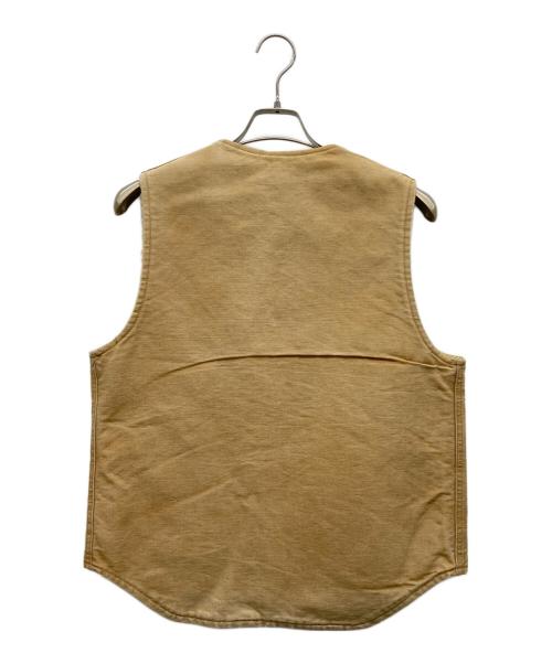 CarHartt（カーハート）CarHartt (カーハート) 裏ボアダック地ベスト ブラウン サイズ:不明の古着・服飾アイテム