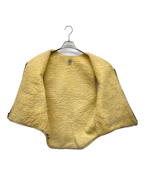 CarHartt（カーハート）CarHartt (カーハート) 裏ボアダック地ベスト ブラウン サイズ:不明の古着・服飾アイテム