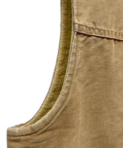 CarHartt（カーハート）CarHartt (カーハート) 裏ボアダック地ベスト ブラウン サイズ:不明の古着・服飾アイテム
