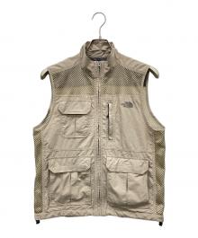 THE NORTH FACE（ザ ノース フェイス）の古着「トレッカーメッシュベスト」｜ベージュ