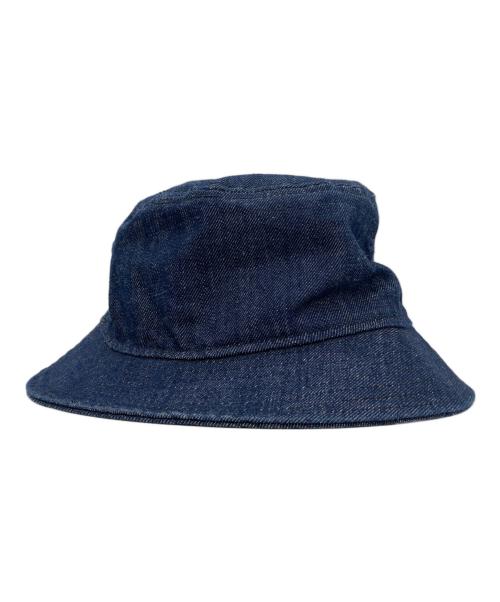 New Era（ニューエラ）New Era (ニューエラ) YOHJI YAMAMOTO (ヨウジヤマモト) デニムバケットハット インディゴ サイズ:MEDIUM-LARGEの古着・服飾アイテム