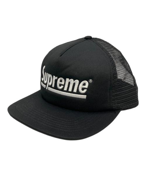 SUPREME（シュプリーム）Supreme (シュプリーム) メッシュキャップ ブラックの古着・服飾アイテム