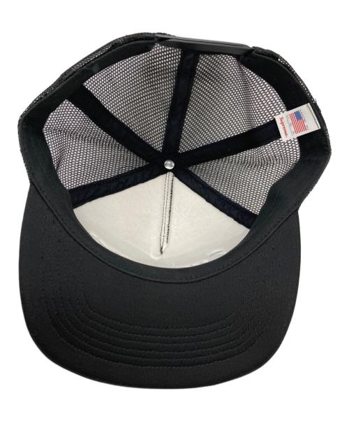 SUPREME（シュプリーム）Supreme (シュプリーム) メッシュキャップ ブラックの古着・服飾アイテム