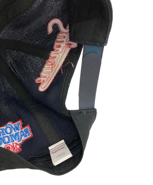 SUPREME（シュプリーム）Supreme (シュプリーム)  World Famous S Logo 6パネルキャップ ネイビーの古着・服飾アイテム